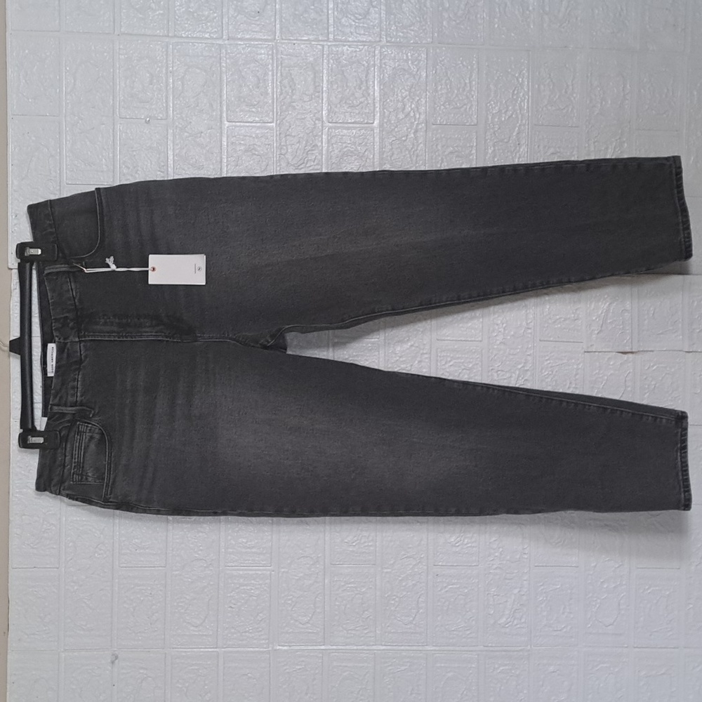 Good American Good Classic High-Rise Jeans Black Wash 14 - Picture 5 of 12